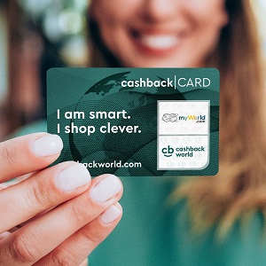 I shop clever. Cashback world